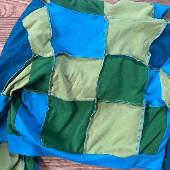 delia’s patchwork zip up - Picture 3 of 3